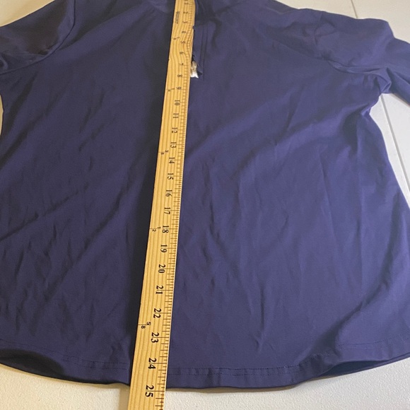 Smith & Quinn Chic Women's Blue High Collar Blouse Sz Med - Picture 11 of 13